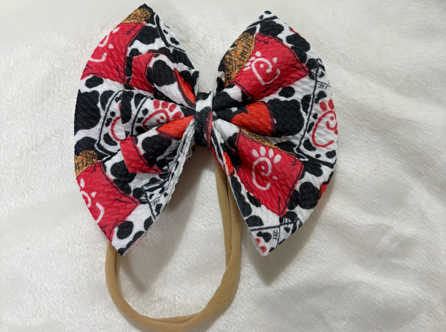 IN STOCK— CHIC-FIL-A NYLON BOW