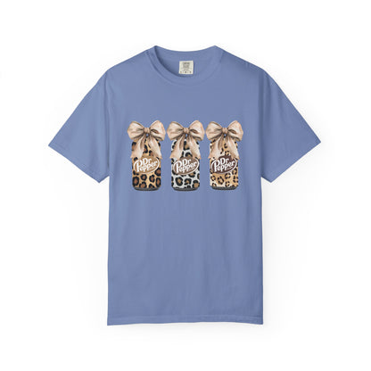 Dr Pepper Leopard- Comfort Color Tee