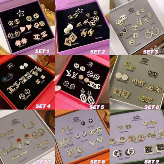PO- DESIGNER EARRING SETS