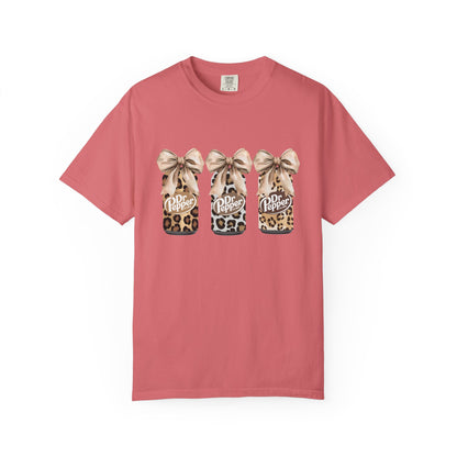 Dr Pepper Leopard- Comfort Color Tee