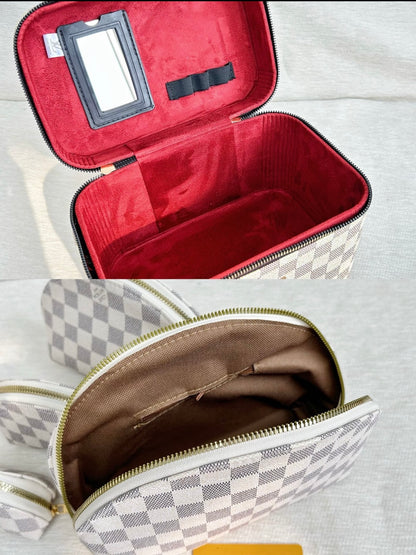 ELVEE WHITE CHECK SET